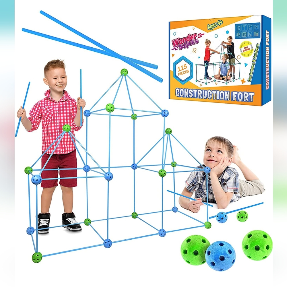 Wonder sticks construction fort kit